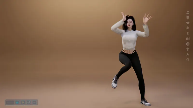 Dance, pose, and move